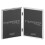 Impressions Silverplated Thin Double Photo Frame - 4' x 6' - 8173 1