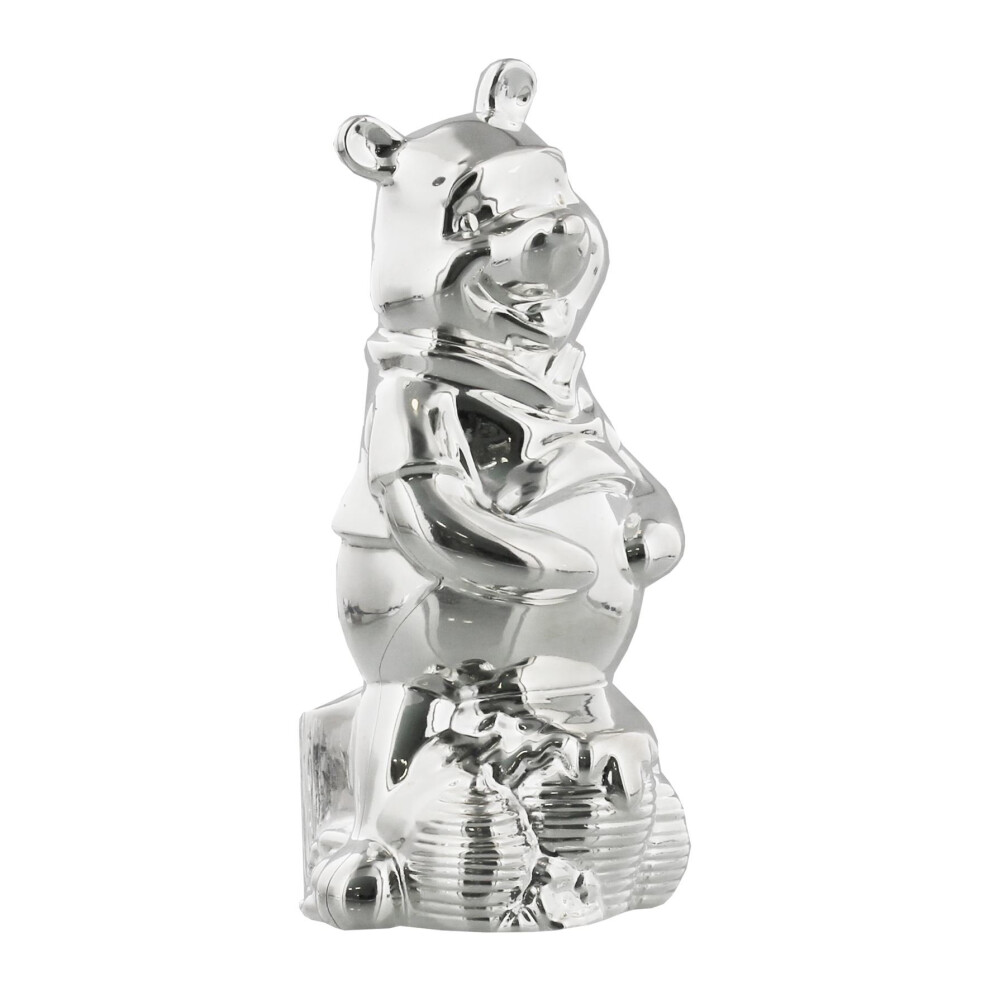 Disney Winnie the Pooh Silver Plated Money Box