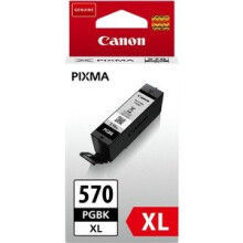 Cartucho de tinta preto CANON PGI-570XL - Grande capacidade - Jato de tinta