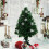 Homcom Homcom 3ft Fibre Optic Artificial Christmas Tree With Snowflake Lights 2