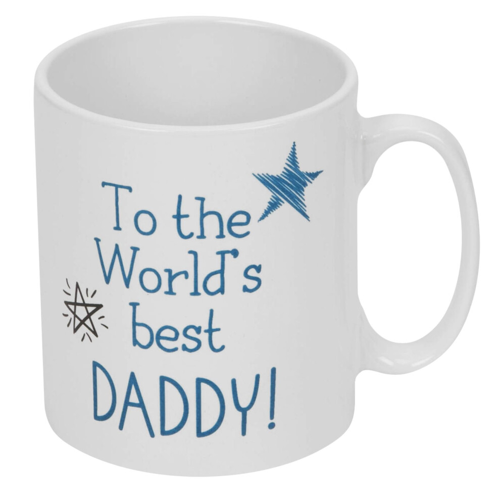 To The World's Best Daddy Stoneware Mug