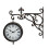 WIDDOP and Co. Hometime Wall Bracket Hanging Clock 1