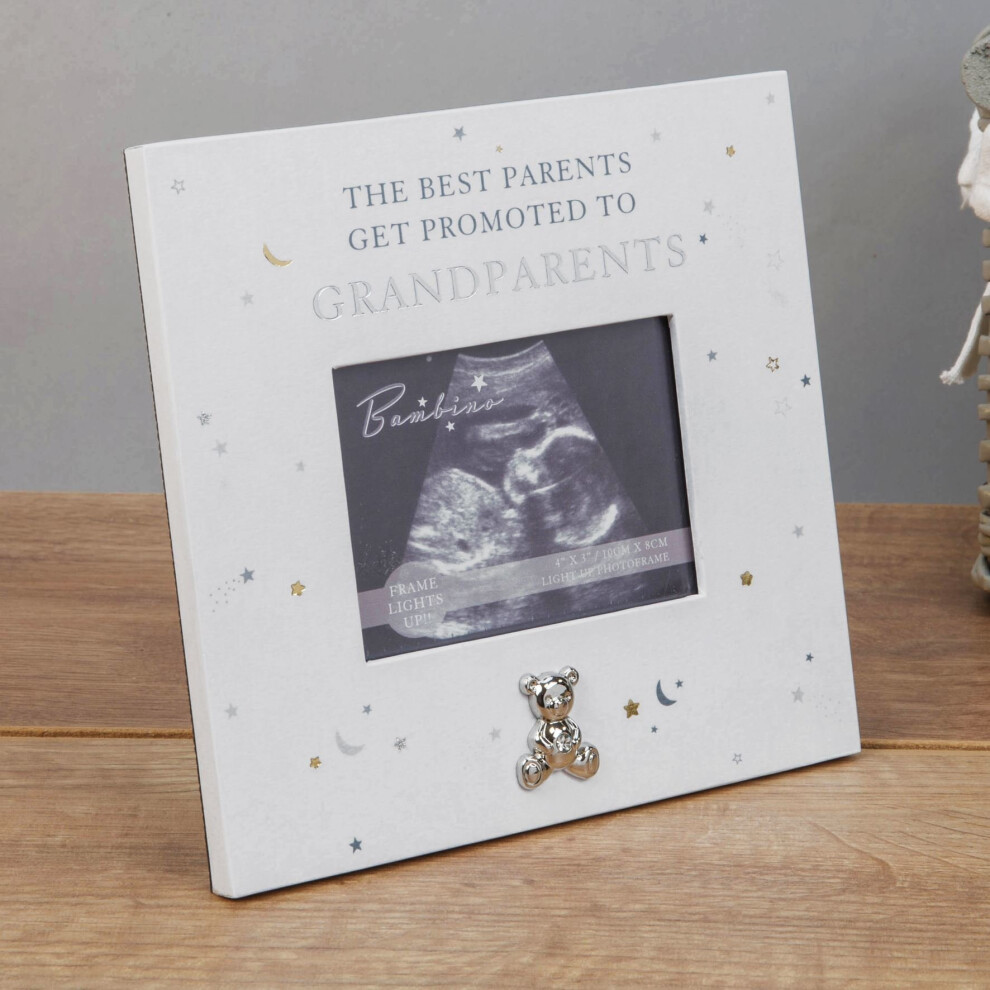 Widdop And Co. 4' X 3' - Bambino Grandparents Ultrasound Scan Photo Frame