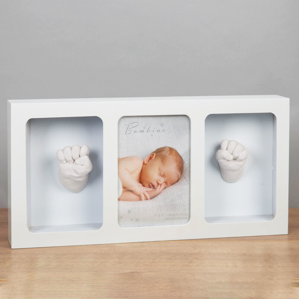 4' x 6' - Bambino White Photo Frame & Casting Kit