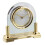 WIDDOP and Co. Wm.Widdop Glass Mantel Clock 2 Tone Dial Gold Stand 1
