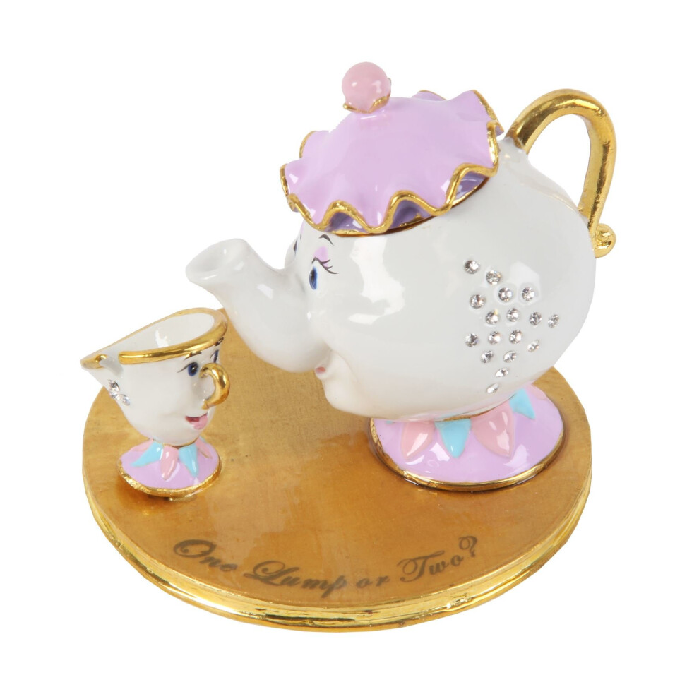 Disney Classic Trinket Box - Mrs Potts and Chip