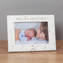 6' x 4' - Bambino Resin Me & My Brother Photo Frame
