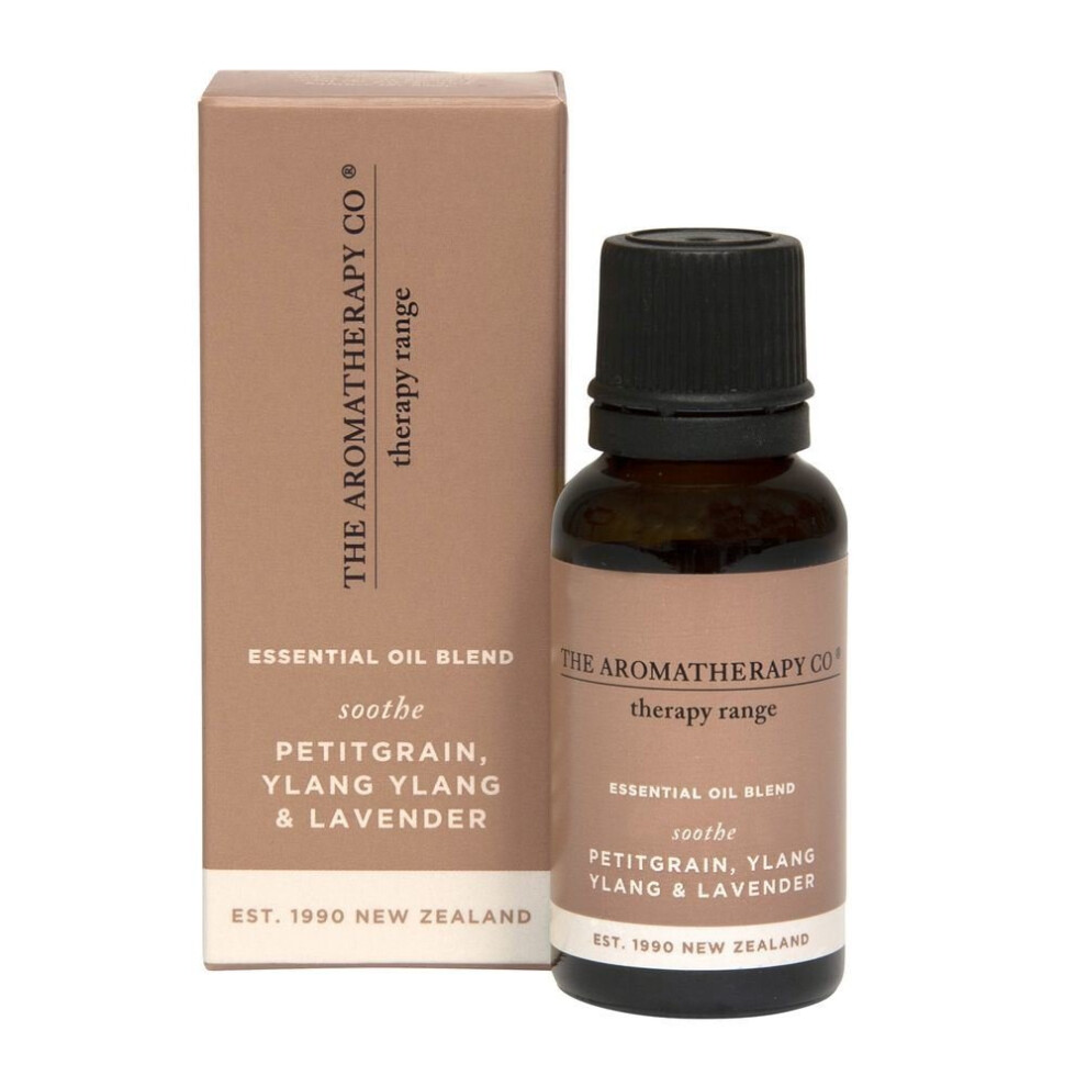 The Aromatherapy Co Lavender/Orange Essential Oil Blend 20Ml - Soothe - Petitgrain, Ylang Ylang