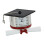 WIDDOP and Co. Wm.Widdop Miniature Clock - Graduation Hat & Scroll 1