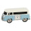 WIDDOP and Co. Wm.Widdop Miniature Clock Camper Van Blue 1