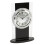 WIDDOP and Co. Wm.Widdop Black & Clear Glass Mantel Clock 1