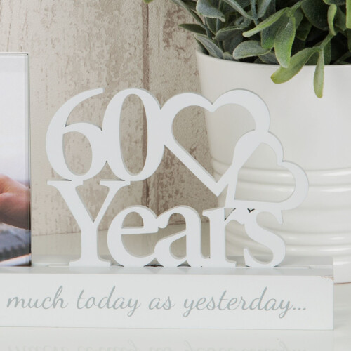WIDDOP and Co. 4' x 4' - Celebrations Cut Out Photo Frame - 60 Years 2