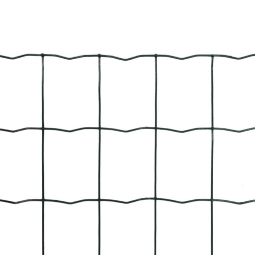 VidaXL vidaXL Eurozaun Stahl 25 x 1,7 m Grün 1