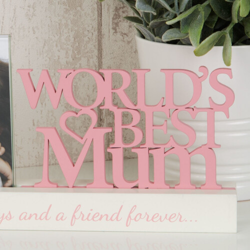 WIDDOP and Co. 4' x 4' Celebrations Photo Frame - World's Best Mum 2