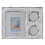 WIDDOP and Co. Gift Set - 2" x 3" Frame/1st Tooth/1st Curl Boxes Bluee - CG410 1