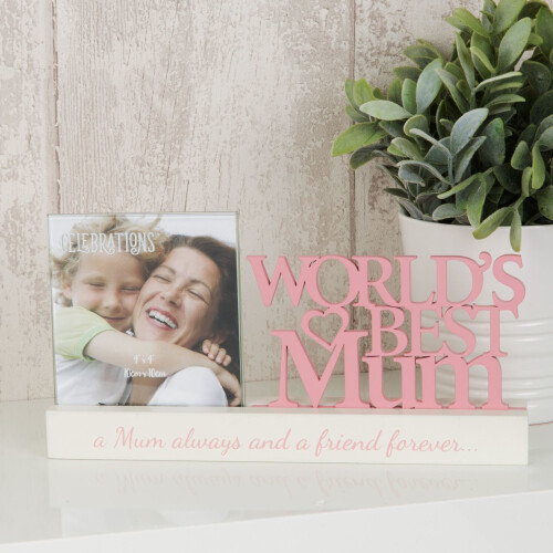 WIDDOP and Co. 4' x 4' Celebrations Photo Frame - World's Best Mum
