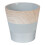 WIDDOP and Co. Home Living Grey Wood Effect Dolomite Planter 17cm - Widdop 1