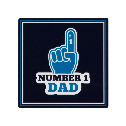 WIDDOP and Co. Number 1 Dad Pint Glass & Coaster Set 2