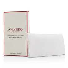 Shiseido Oil-Control Blotting Paper  Enthlt 100 Blatt  Pulverbeschichtete, labsorbierende Bltter zum Erfrischen der Haut, Korrigieren von Un