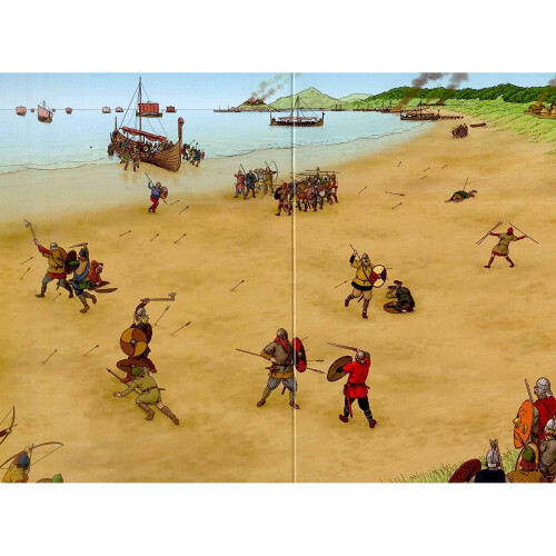 Viking Attack - Rub Down Transfers Raiding Scene 1