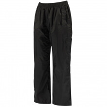 (3-4, Black) Regatta Kids Pack It Waterproof Packaway Overtrousers