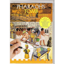 Pharaoh's Tomb - Rub Down Transfers Ancient Egyptian Scene