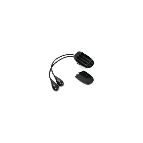 Dual led clip on music stand reading light cordless lights 2