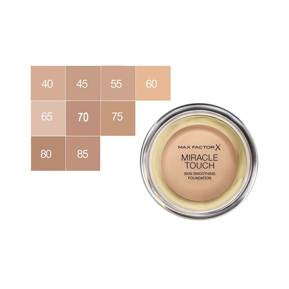 Max Factor Miracle Touch Skin Perfecting Foundation 11.5G - 75 Golden