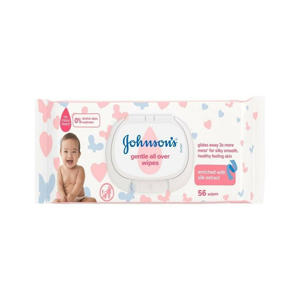 Johnson's Gentle All Over Wipes