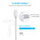 (Black, 2 Metre) Charging Cable for PlayStation 4 Controller, Xbox One, PS4 Fast Charging Long Lead USB 3