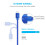 (Black, 2 Metre) Charging Cable for PlayStation 4 Controller, Xbox One, PS4 Fast Charging Long Lead USB 21