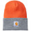 Carhartt Carhartt Herren Strickmütze, Helles Orange/Grau, Einheitsgröße 1