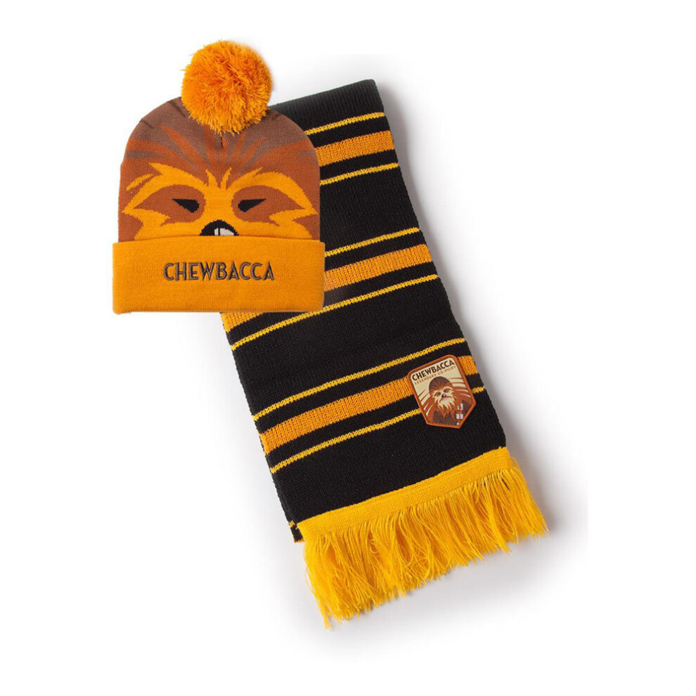 Chewbacca Beanie & Scarf Gift Set