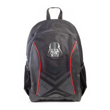 A New Hope Classic Darth Vader Mask Badge with Tiefighter Design Backpack
