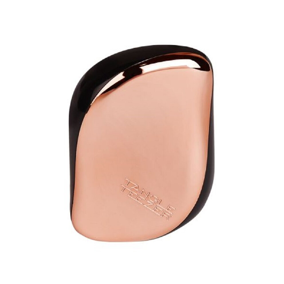 Tangle Teezer Compact Styler Detangling Hairbrush Rose 1 Gram Gold/Black