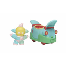Playskool Moon and Me Colly Wobble's Car Toy Vehicle and Figure Set