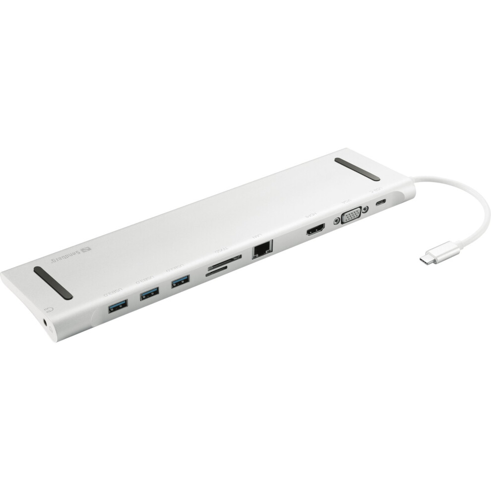 Sandberg 136-31 Usb-C 10-In-1 Docking Station 136-31 5705730136313