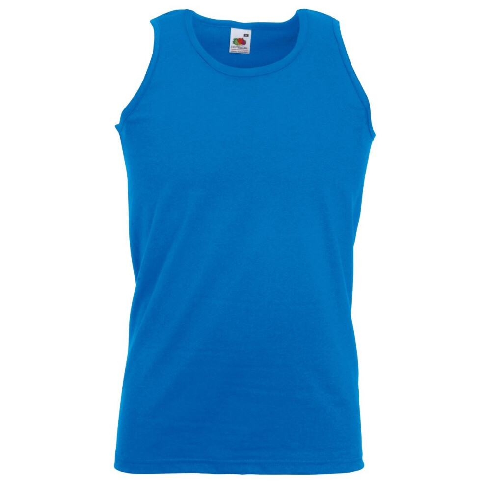 Fruit Of The Loom (3Xl, Royal) Mens Athletic Sleeveless Vest / Tank Top Multicoloured