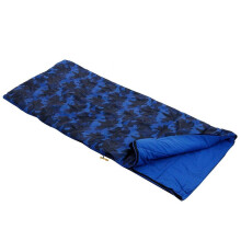 (One Size, Oxford Blue/Palm Tree) Regatta Great Outdoors Kids Maui 2 Season Sleeping Bag