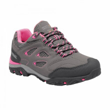 (11 UK Child, Steel/Tulip) Regatta Childrens/Kids Holcombe Low Junior Hiking Boots