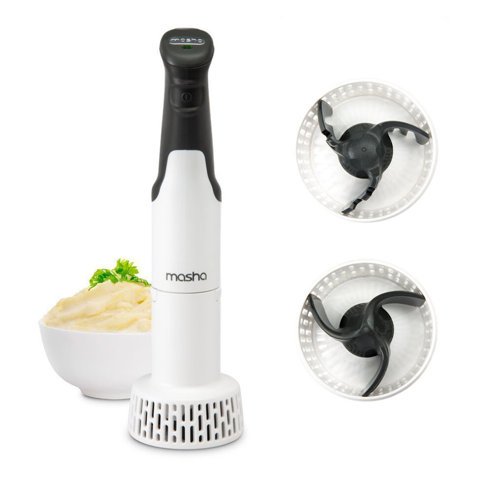 Masha Official Electric Potato Masher | Hand Blender 3-in-1 Multi Tool