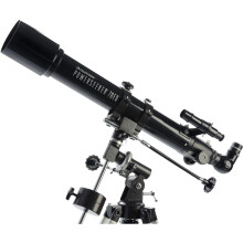 Celestron PowerSeeker 70mm f/10 EQ Refractor Telescope (21037) – Ideal for Moon & Planets, with 2 Eyepieces, 3x Barlow & Manual EQ Mount