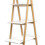 Charles Jacobs Charles Jacobs A-Frame Ladder Pyramid Bookcase Bookshelf Unit - White 7