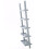 Charles Jacobs (Grey) Charles Jacobs Ladder Shelf 5 Tier Leaning Storage Bookcase Display Unit 3