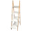Charles Jacobs Charles Jacobs A-Frame Ladder Pyramid Bookcase Bookshelf Unit - White 5