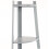 Charles Jacobs (Grey) Charles Jacobs Corner Ladder Shelf Bookcase Display Storage Unit 5