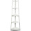 Charles Jacobs (White) Charles Jacobs Corner Ladder Shelf Bookcase Display Storage Unit 1