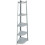 Charles Jacobs (Grey) Charles Jacobs Corner Ladder Shelf Bookcase Display Storage Unit 4