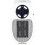 Warmlite Warmlite WL44014N Personal PTC Heater, 15-30 Celsius, LED Display,500W 2