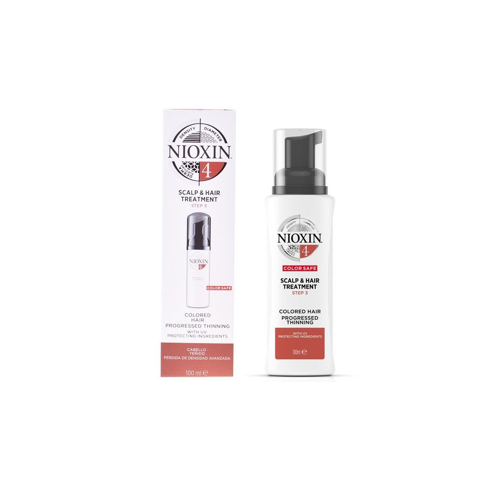 Protective Hair Treatment System 4 Nioxin Spf 15 (100 ml)